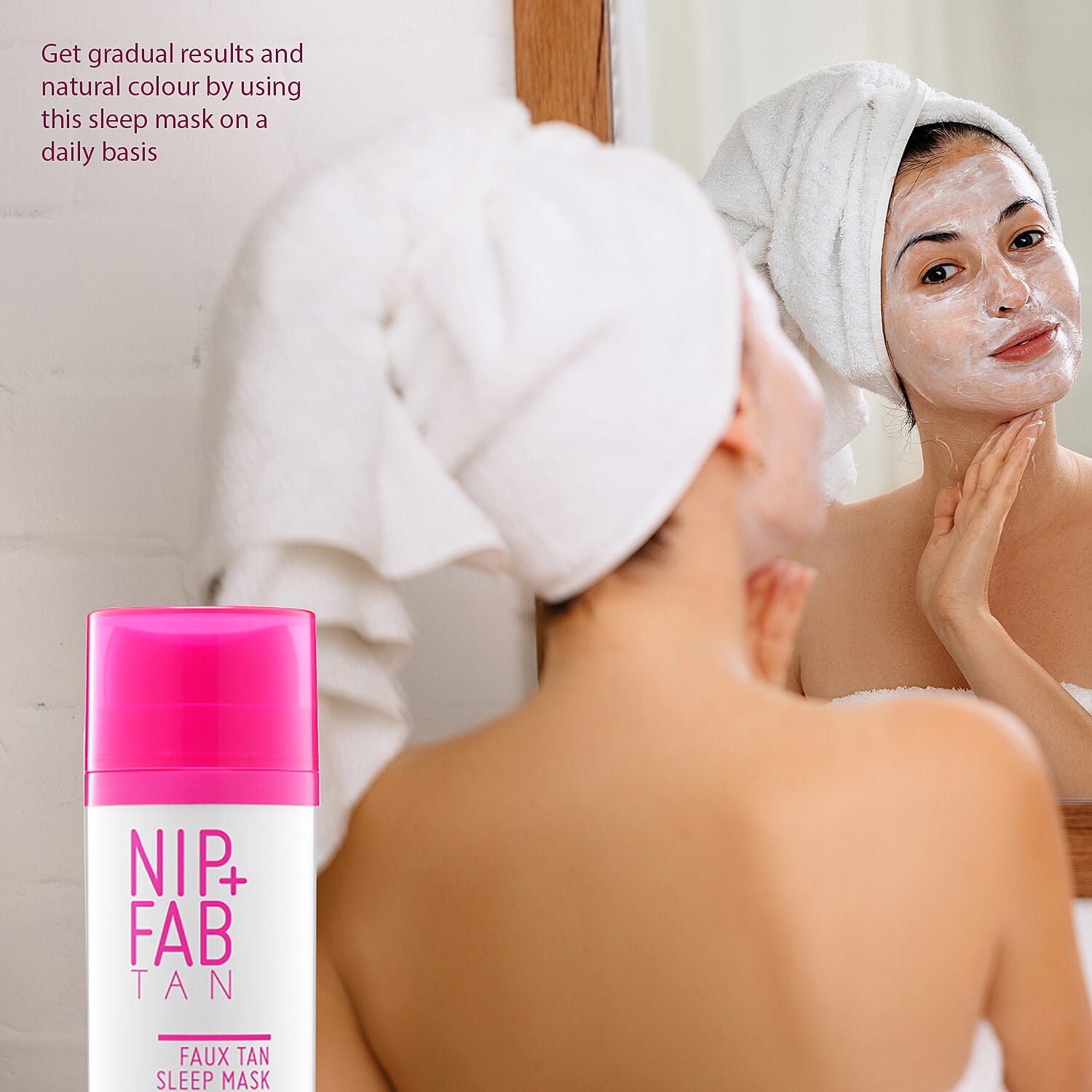 NIP-FAB- Faux Tan Overnight Sleep Mask - 50ML